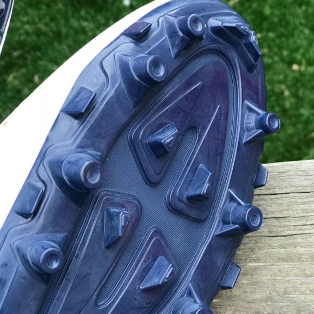 Nike Huarache V Lacrosse Cleat In Navy & White - Picture 5 of 13